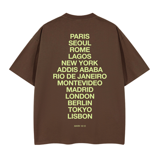 "Cities" Oversized T-Shirt