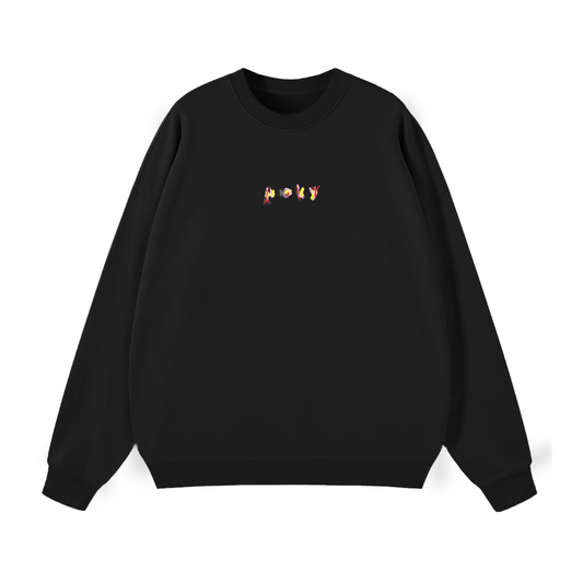 "Holy" Oversized Crewneck Sweatshirt