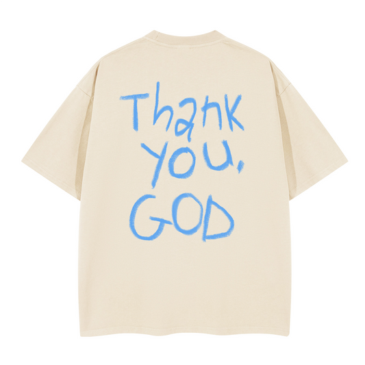"Thankful" Oversized T-Shirt