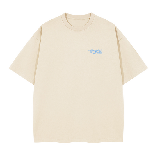 "Thankful" Oversized T-Shirt