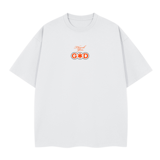 "Thank You God" Oversized T-Shirt